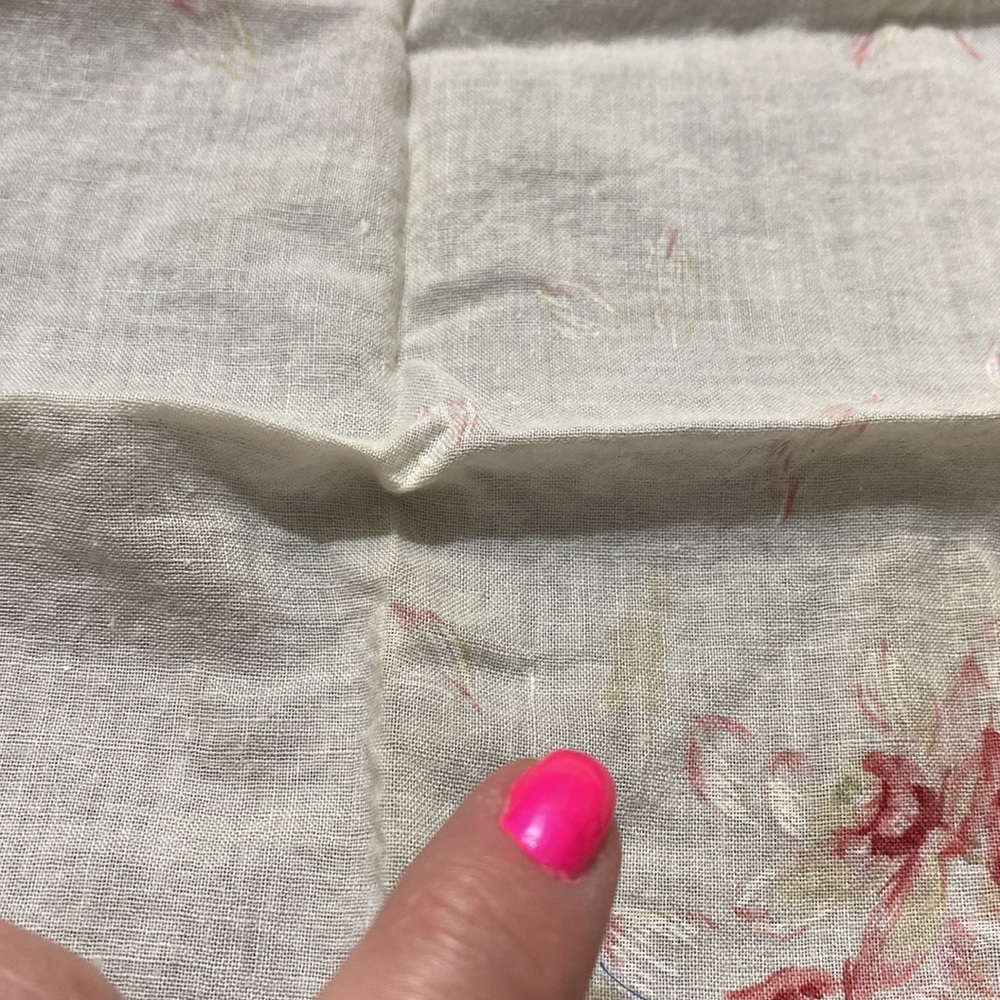 Antique Victorian Era Floral Lady Portrait Handkerchief Box & Paris Hanky! - Picture 12 of 14